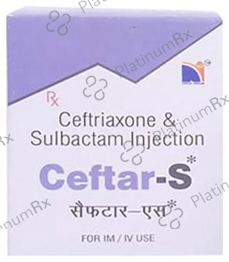 Ceftar S 1000/500mg Injection 1s