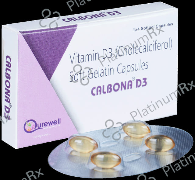 Calbona D3 Capsule 4s