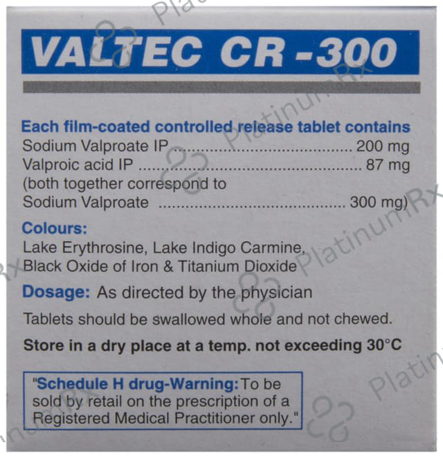 Valtec CR 287mg Tablet 10s