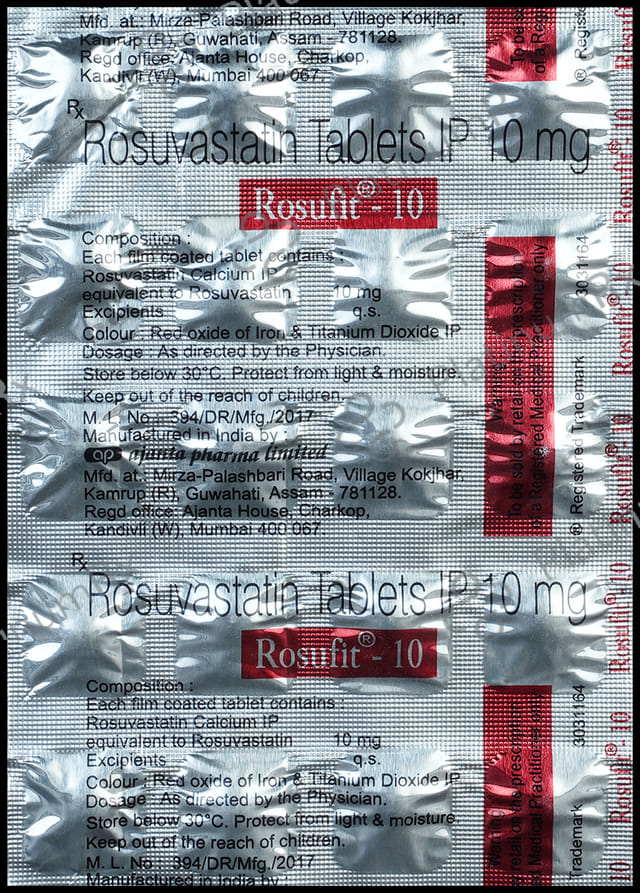 Rosufit 10mg Tablet 20s
