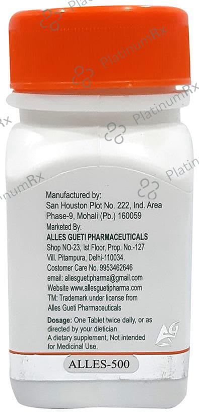 Alles 500mg Tablet 30s