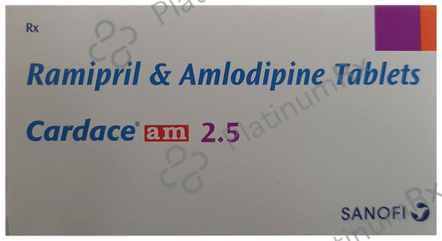 Cardace AM 5/2.5mg Tablet 15s