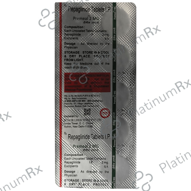 Premeal 2mg Tablet