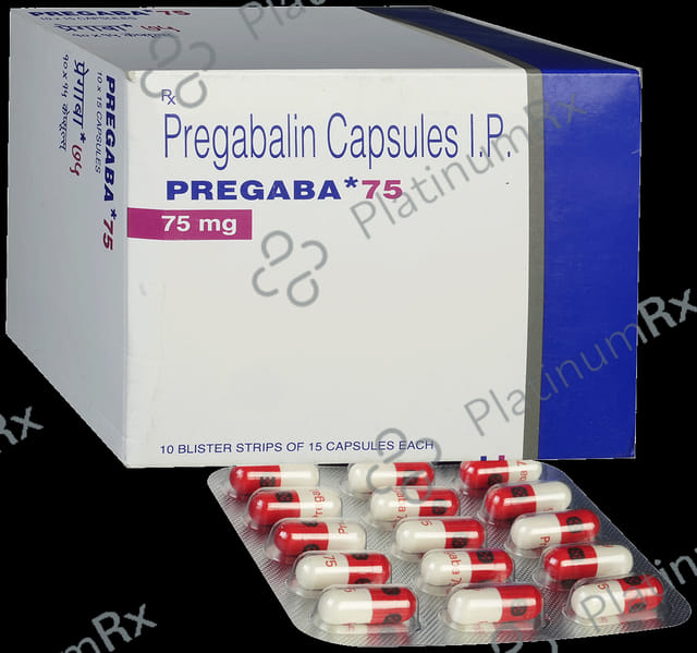 Pregaba 75 Capsule 15s