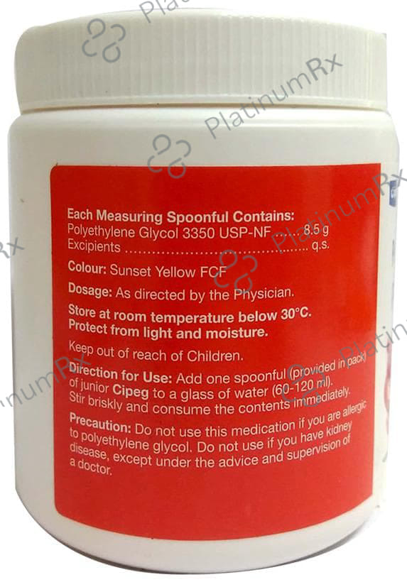 Junior Cipeg Powder for Oral Solution 121.1gm