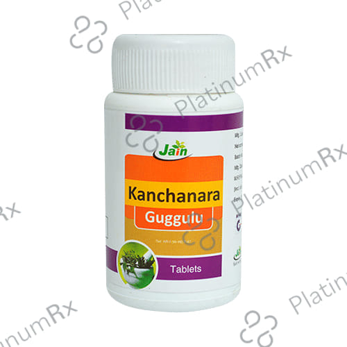 Jain Kanchanara Guggulu Tablet 80 tablets