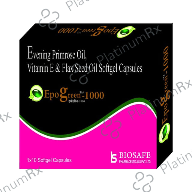 Epogreen 1000 Softgel Capsule