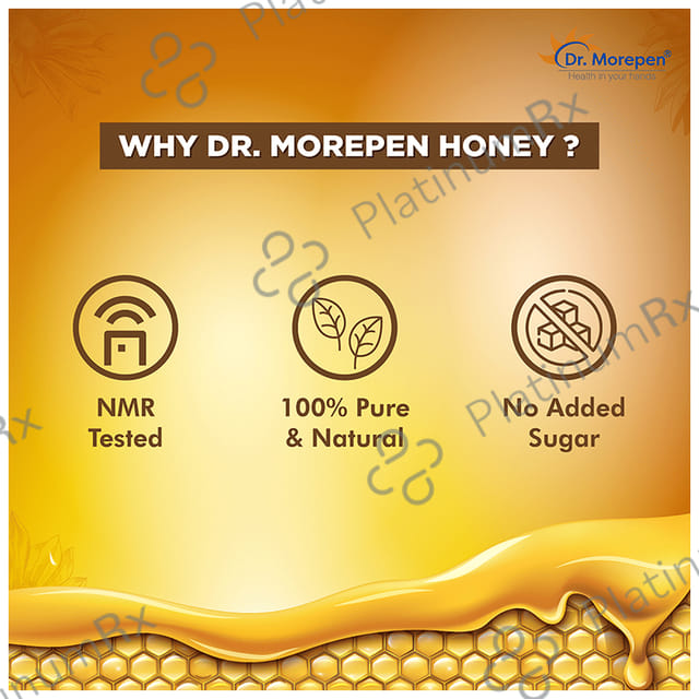 Dr. Morepen Pure & Natural Honey No Added Sugar 500gm