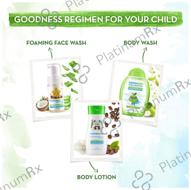 Mamaearth Body Wash for Kids with Apple Extraxt & Oat Protein