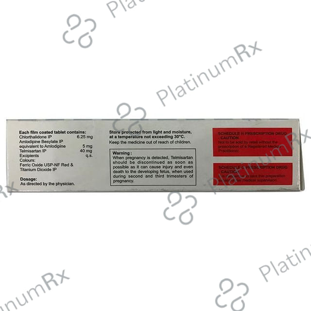 Tellzy Ach 40/5/6.25mg Tablet 10s