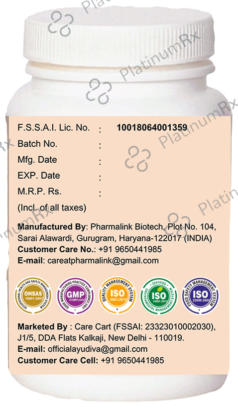Ayudiva Herbals Gluta Glow Capsule