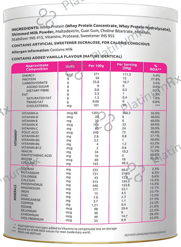 Pulse Copewel HP with Protease for Digestion Vanilla Flavour Powder 400gm