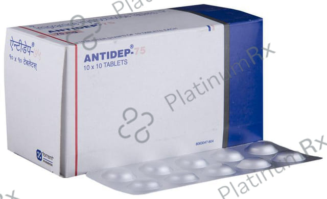 Antidep 75mg Tablet 10s