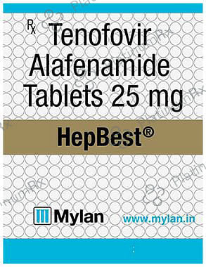 Hepbest 25mg Tablet 30s