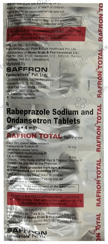 Rafron Total 4/20mg Tablet 10s