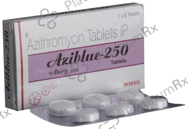 Aziblue 250mg Tablet 6s