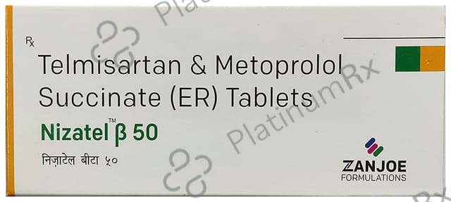 Nizatel Beta 50 Tablet ER