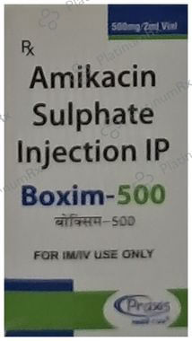 Boxim 500mg Injection 2ml