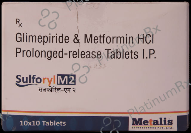 Sulforyl M 2mg/500mg Tablet