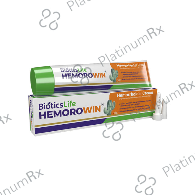 BioticsLife Hemorowin Cream for Piles & Fissure (30gm Each) 4 Tubes