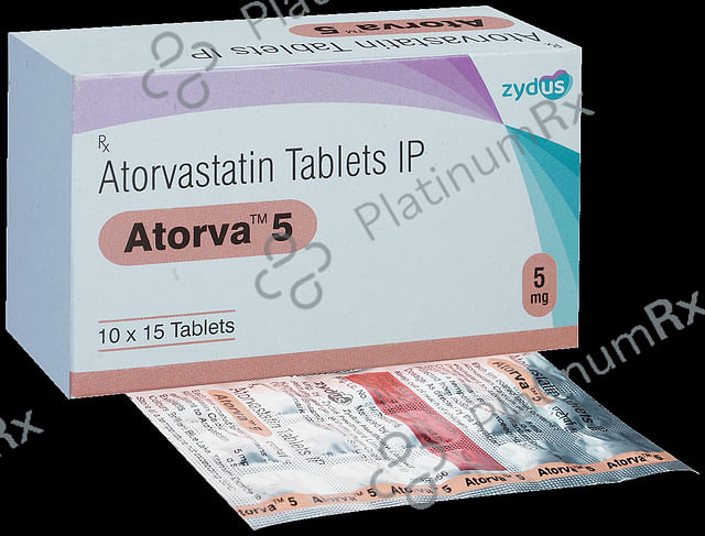 Atorva 5mg Tablet 15s
