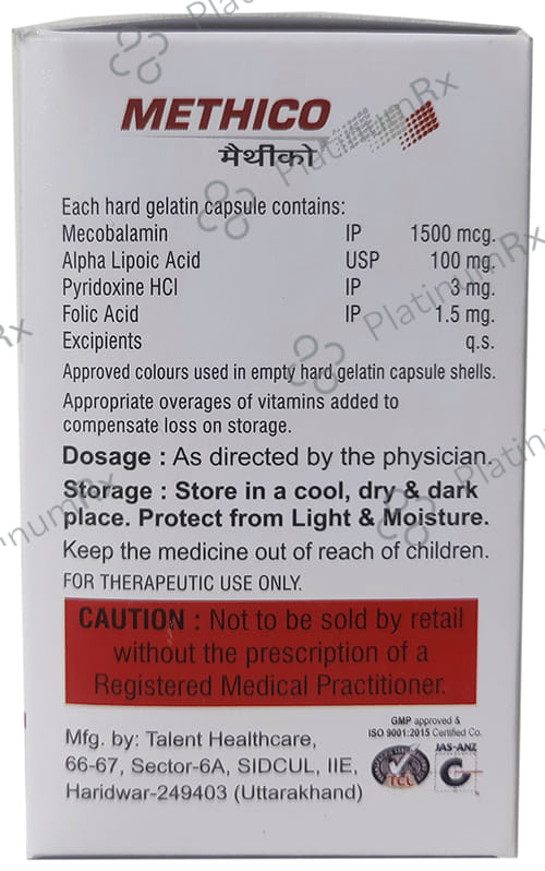 Methico Capsule 10s