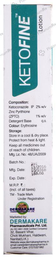 Ketofine Lotion 60 Lotion