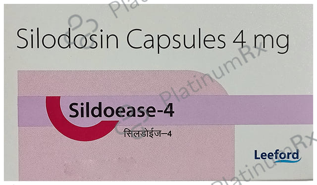 Sildoease 4mg Capsule 10s