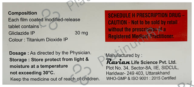 Insurize 30mg Tablet XR 10s