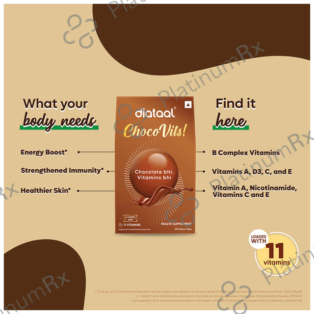 Diataal Choco Vits Chocolate