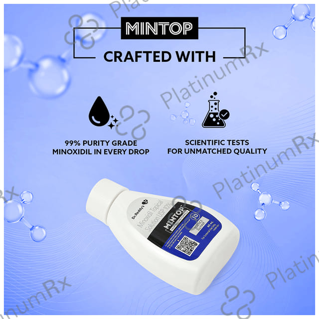 Mintop Forte 10% Hair Restore Formula Lotion 60ml