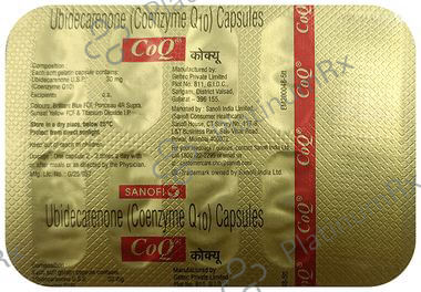 CoQ 30mg Capsule 10s