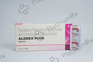 Aldrex Plus 2/500/10mg Tablet 10s