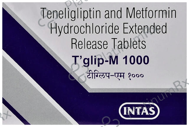 T Glip M 1000/20mg Tablet ER 20s