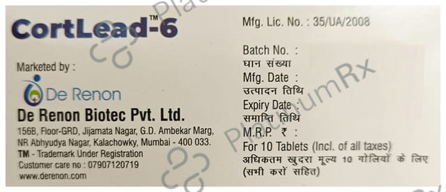 Cortlead 6 Tablet