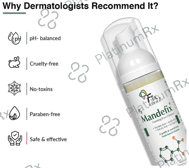 Fixderma Mandefix Foaming Face Cleanser 100 ml