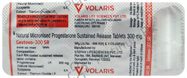Gestovo 300mg Tablet SR 10s