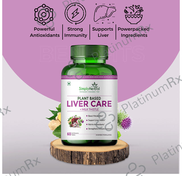 Simply Herbal Liver Detox + Milk Thistle Capsule