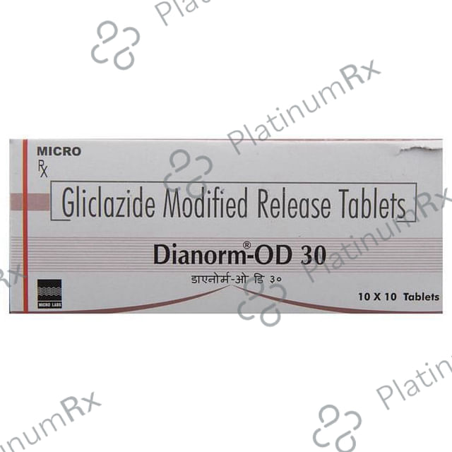 Dianorm OD 30mg Tablet MR 10s