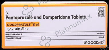 Goodprazole D 10/40mg Tablet 10s