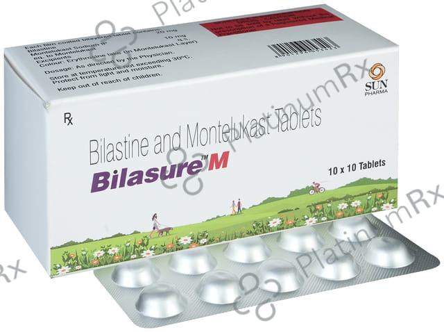 Bilasure M 20/10mg Tablet 10s