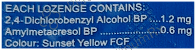 Cofsils 1.8mg Lozenges Orange 10s