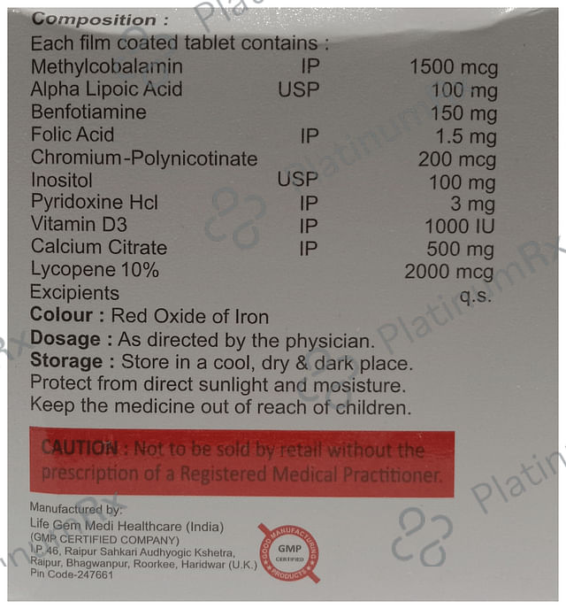 Mecoverge CD3 Tablet