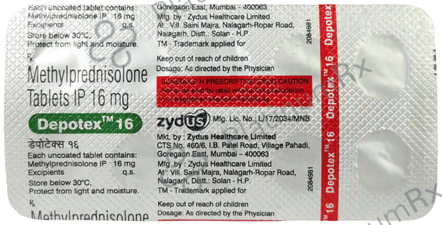 Depotex 16mg Tablet 10s