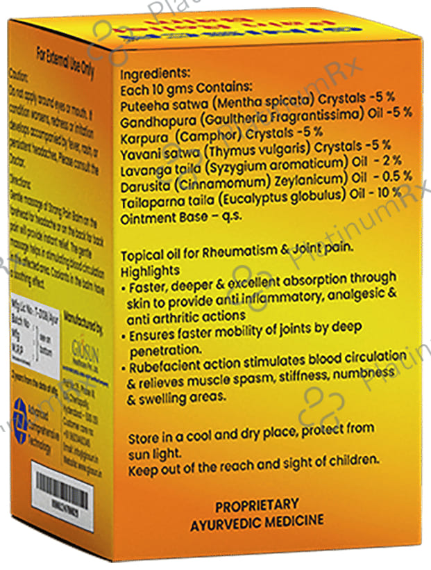 Giosun Ginisca Pain Relief Balm