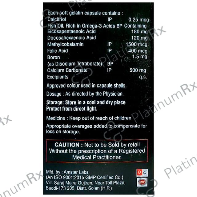 Bon 4U Max 1500mcg Soft Gelatin Capsule 10s