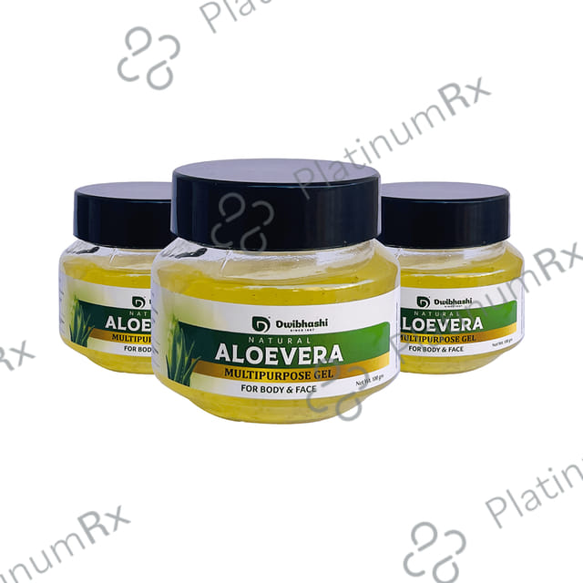Dwibhashi Aloevera Gel (100gm Each) 3 jar