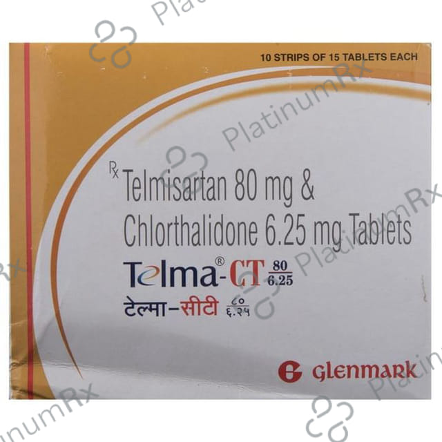 Telma CT 80/6.25mg Tablet 15s