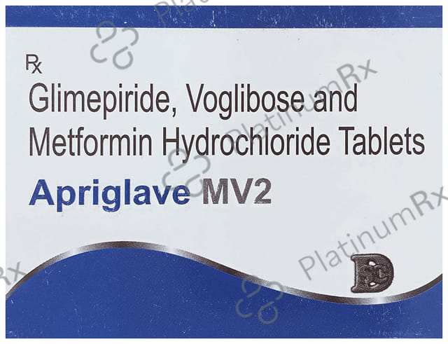 Apriglave MV 2 Tablet ER