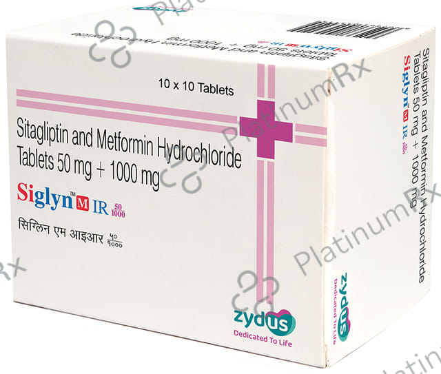 Siglyn M IR 50/1000 Tablet 10s